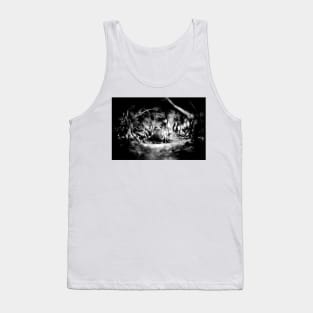 Frogger - Black & White Tank Top